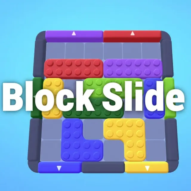 Grid of coloured blocks with one row nearly complete