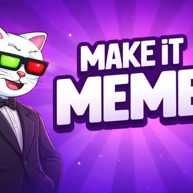 Meme image with a caption box and player votes alongside