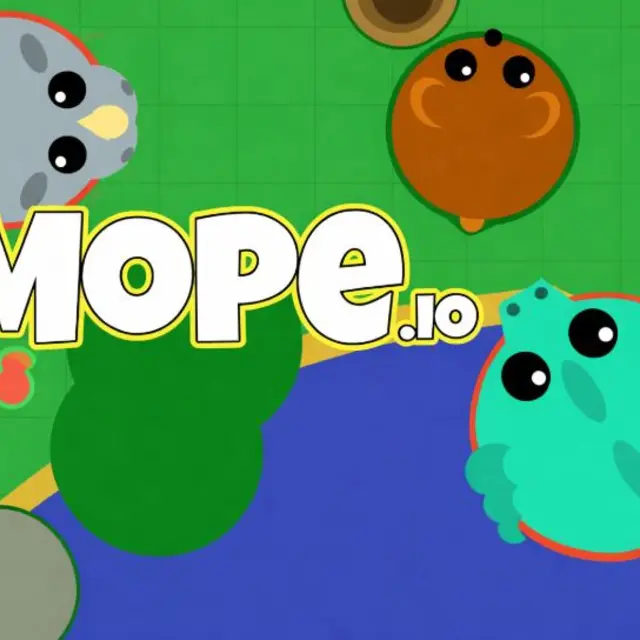 Animals of increasing size around a watering hole in an arena