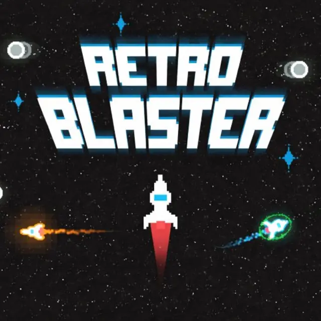 Small ship weaving through dense bullet patterns in a retro space shooter