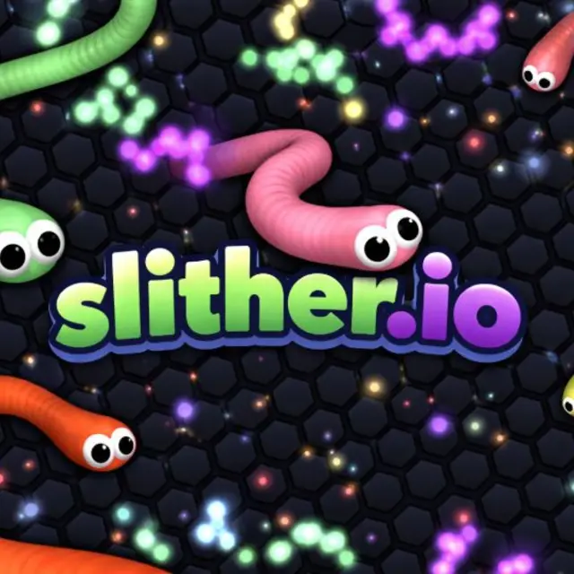 Snakes of different lengths circling each other in a multiplayer arena