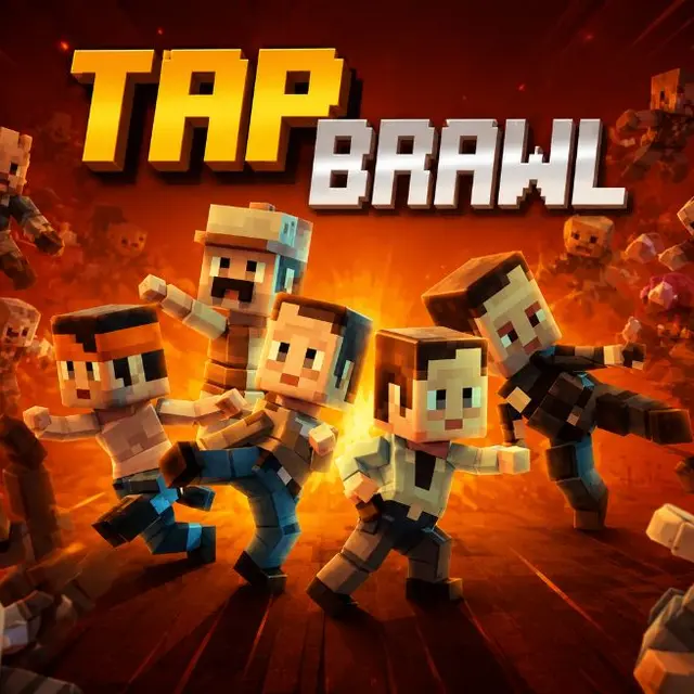 Block character between enemies approaching from both sides