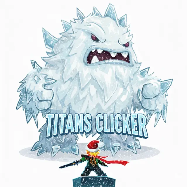 Squad of heroes attacking a large enemy with damage figures