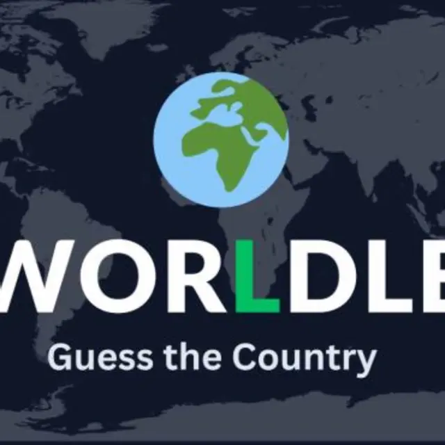 Unlabelled country silhouette with distance and direction hints